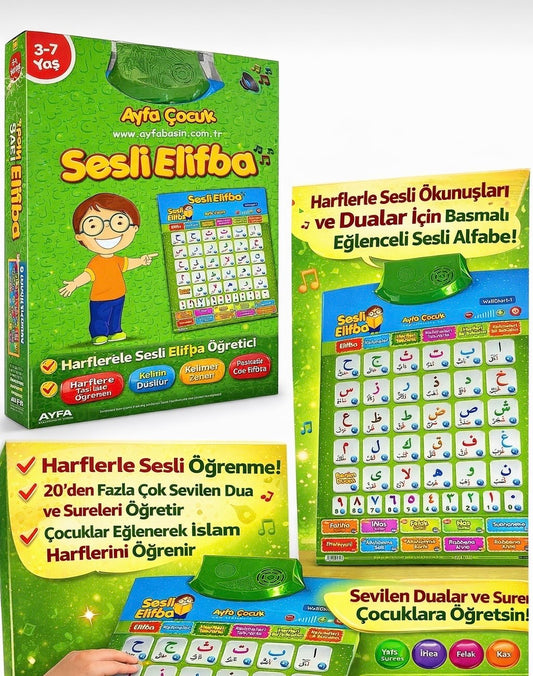 ÇOCUKLAR İÇİN SESLİ ELİF-BA